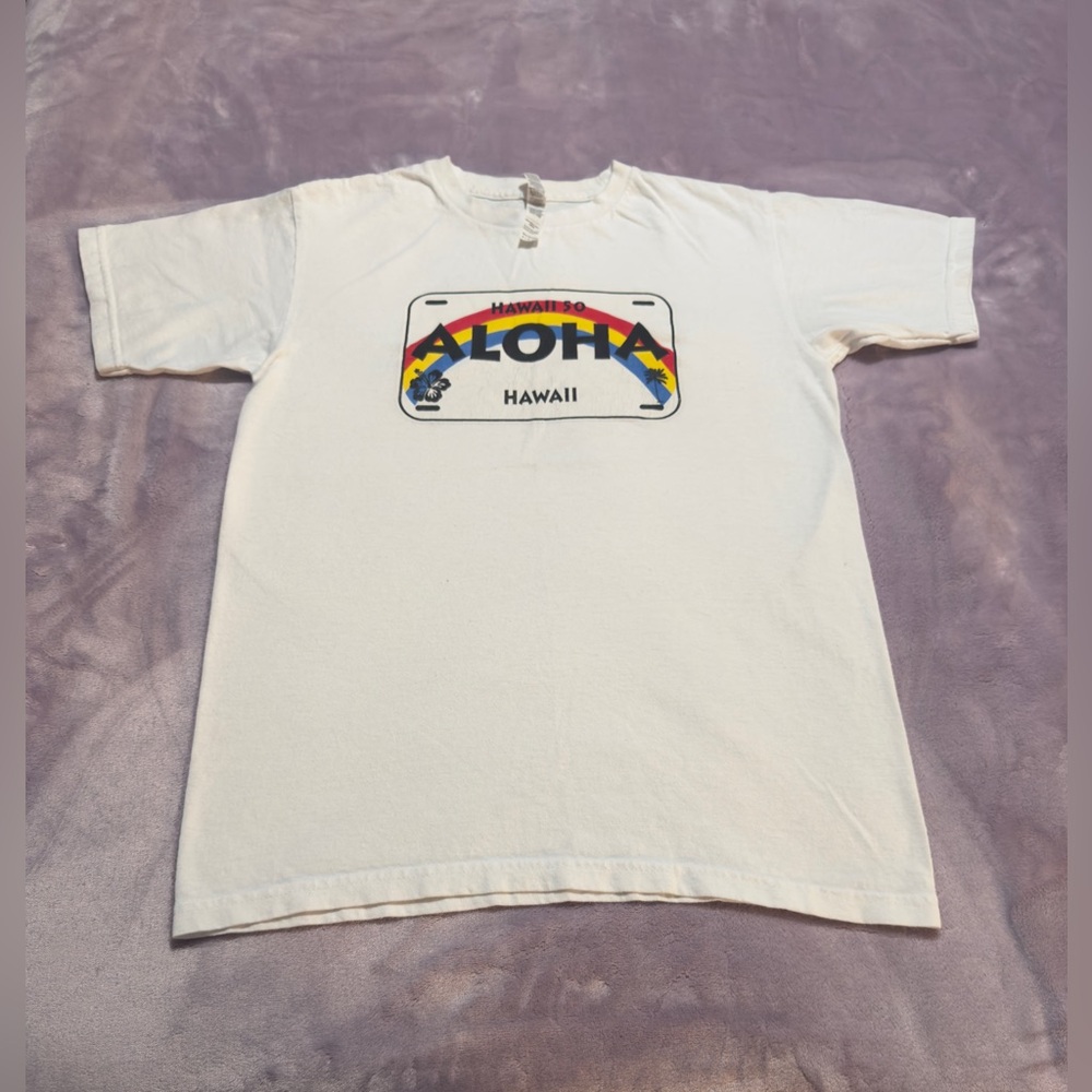 Aloha Hawaii  White T-Shirt